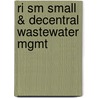 Ri Sm Small & Decentral Wastewater Mgmt door Crites
