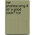 Rwi Phonics:orng 4 Str A Good Cook? N/e