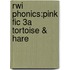 Rwi Phonics:pink Fic 3a Tortoise & Hare