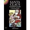 Santa Claus Stained Glass Coloring Book door John Green