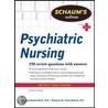 Schaum's Outline Of Psychiatric Nursing by Margaret Travis-Dinkins