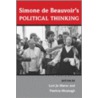 Simone De Beauvoir's Political Thinking door Onbekend