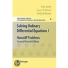 Solving Ordinary Differential Equations door Syvert P. Norsett