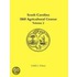 South Carolina 1860 Agricultural Census