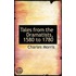 Tales From The Dramatists, 1580 To 1780