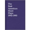 The Best American Short Plays 1992-1993 door Howard Stein