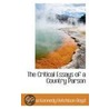 The Critical Essays Of A Country Parson door Andrew Kennedy Hutchison Boyd