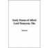 The Early Poems Of Alfred Lord Tennyson