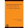 The Ergodic Theory Of Lattice Subgroups door Amos Nevo