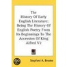 The History of Early English Literature by Stopford A. Brooke
