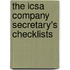 The Icsa Company Secretary's Checklists