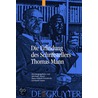 The Invention of the Author Thomas Mann by Unknown
