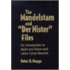 The Mandelstam File And Der Nister File