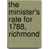 The Minister's Rate For 1788, Richmond
