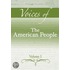 Voices of the American People, Volume 1