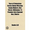 Year of Television Series Debut Missing door Source Wikipedia
