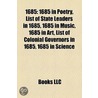 1685: 1685 In Poetry, List Of State Lead door Source Wikipedia