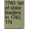 1740: List Of State Leaders In 1740, 174 by Unknown