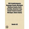 1851 Establishments: Newaygo County, Mic door Books Llc