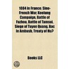 1884 In France: Sino-French War, Keelung door Books Llc