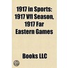 1917 In Sports: 1917 Vfl Season, 1917 Fa by Books Llc