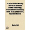 1970s Economic History: 1970-1979 World door Books Llc