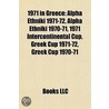 1971 In Greece: Alpha Ethniki 1971-72, A door Onbekend