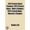 1972 French Open (Tennis): 1972 French O door Onbekend