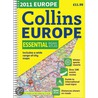 2011 Collins Essential Road Atlas Europe by Onbekend