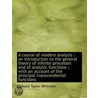 A Course Of Modern Analysis : An Introdu door Edmund Taylor Whittaker