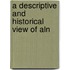 A Descriptive And Historical View Of Aln
