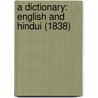 A Dictionary: English And Hindui (1838) door Onbekend