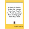 A Flight In Spring: In The Car Lucania F door Onbekend