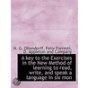 A Key To The Exercises In The New Method door Heinrich Gottf Ollendorff
