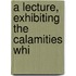 A Lecture, Exhibiting The Calamities Whi