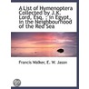 A List Of Hymenoptera Collected By J.K. door Francis Walker