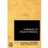 A Manual Of Church History