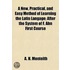 A New, Practical, And Easy Method Of Lea