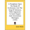 A Paraphrase Upon The Books Of Ecclesias door Onbekend