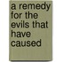 A Remedy For The Evils That Have Caused