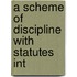 A Scheme Of Discipline With Statutes Int