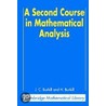 A Second Course In Mathematical Analysis door J.C. Burkill