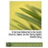 A Sermon Delivered In The South Church door Brown Emerson