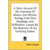 A Short Account Of The Courtship Of Alon by Unknown