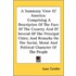 A Summary View Of America: Comprising A