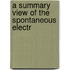 A Summary View Of The Spontaneous Electr