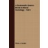 A Systematic Source Book In Rural Sociol