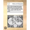 A Tour To Spa, Through The Austrian Neth by See Notes Multiple Contributors