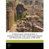 A Williams Anthology; A Collection Of Th door Julian Park