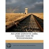 Ab Urbe Condita Libri. Erkl Rt Von W. We by Wilhelm Weissenborn